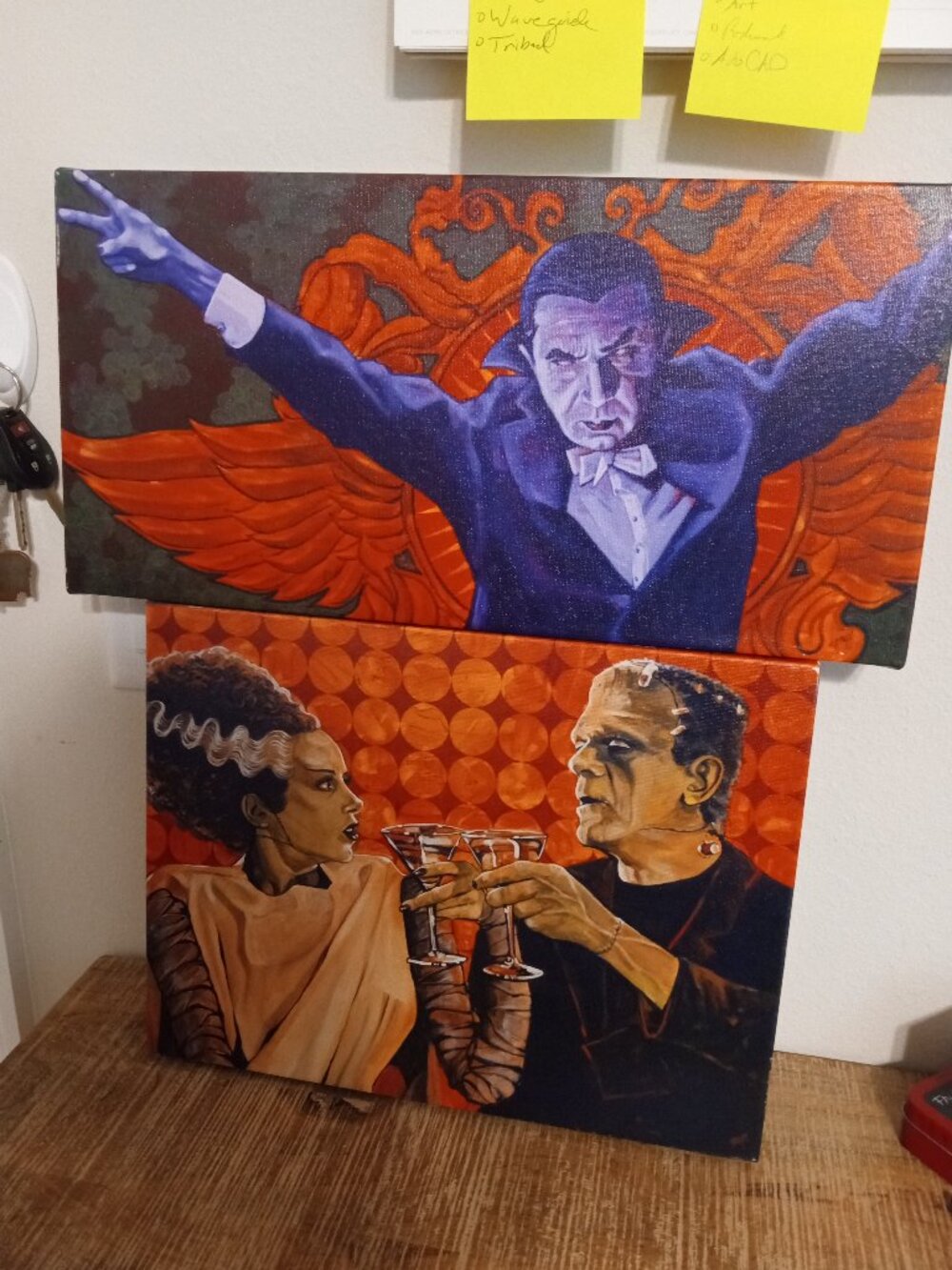Mike Bell Universal Monsters Wall Art